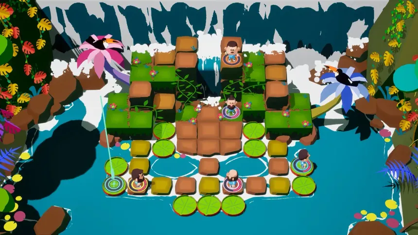 Скриншот 2 к игре BLOKES on BLOCKS!