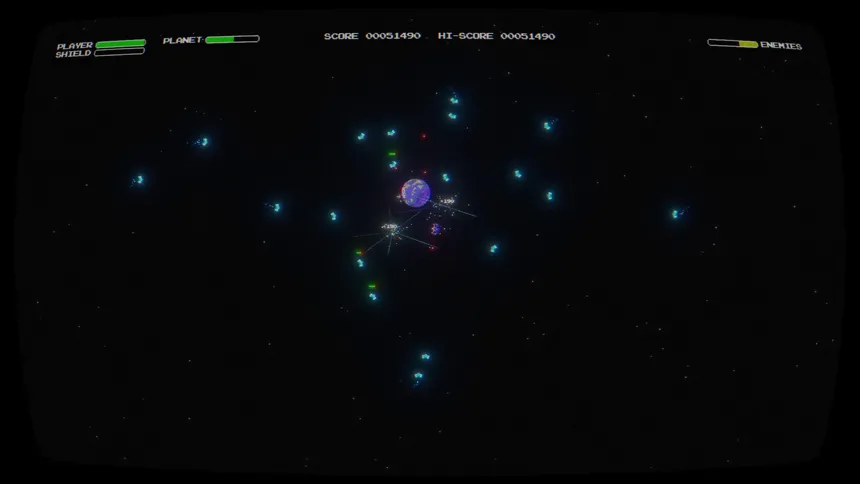 Скриншот 1 к игре Orbital Siege