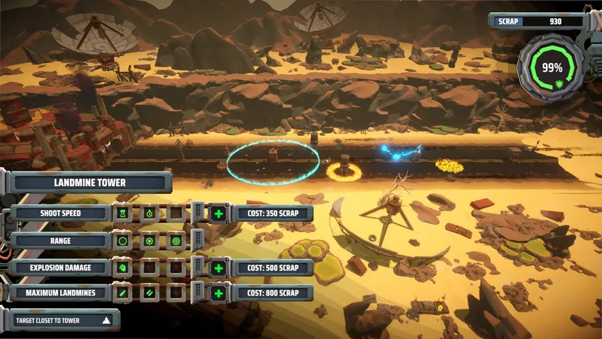 Скриншот 3 к игре Scrap Wars: TD