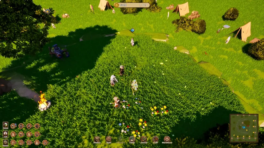 Скриншот 1 к игре Unsung Heroes: Card Wars