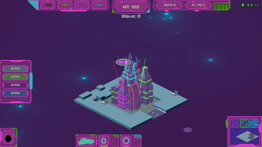 Скриншот 1 к игре Neon Colony