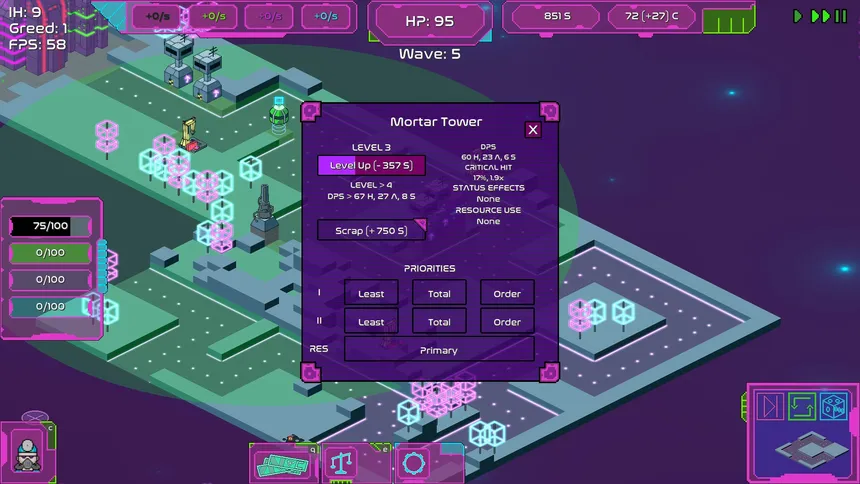 Скриншот 3 к игре Neon Colony