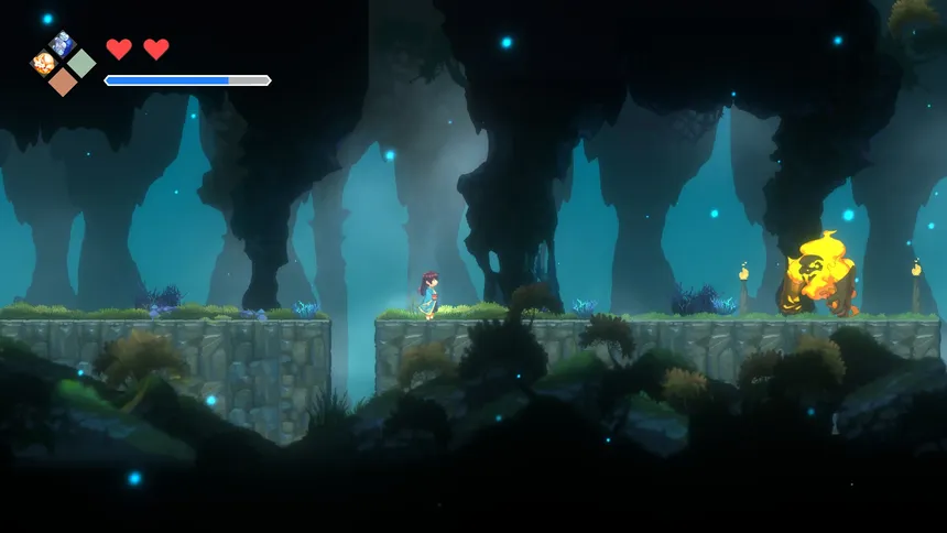 Скриншот 4 к игре Yuna and the Spirit Forest