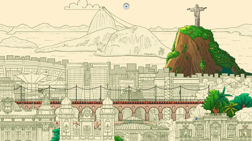 Скриншот 1 к игре Hidden Cats in Rio de Janeiro
