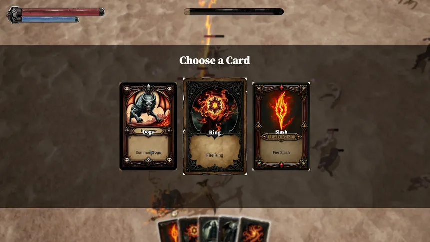 Скриншот 1 к игре Relics: A Dark-Fantasy Deck-Survivor