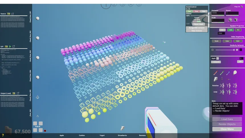 Скриншот 1 к игре First-Person Data Explorer