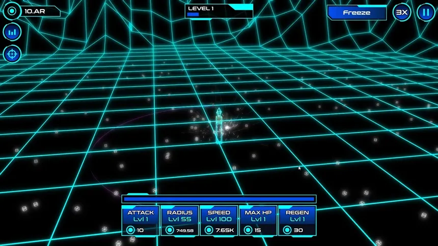 Скриншот 3 к игре Idle Geometry Defense