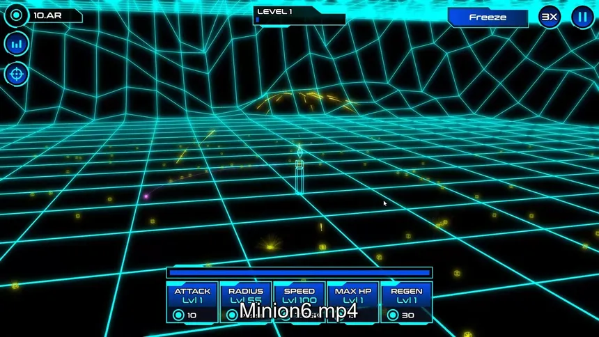 Скриншот 4 к игре Idle Geometry Defense
