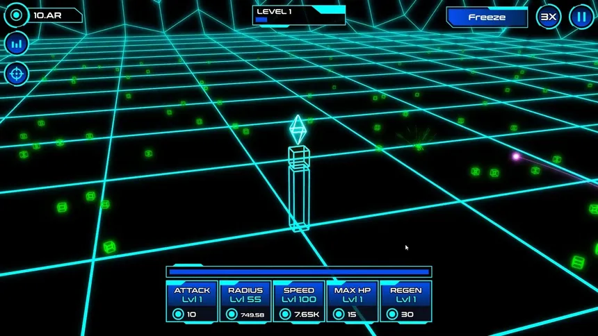 Скриншот 5 к игре Idle Geometry Defense