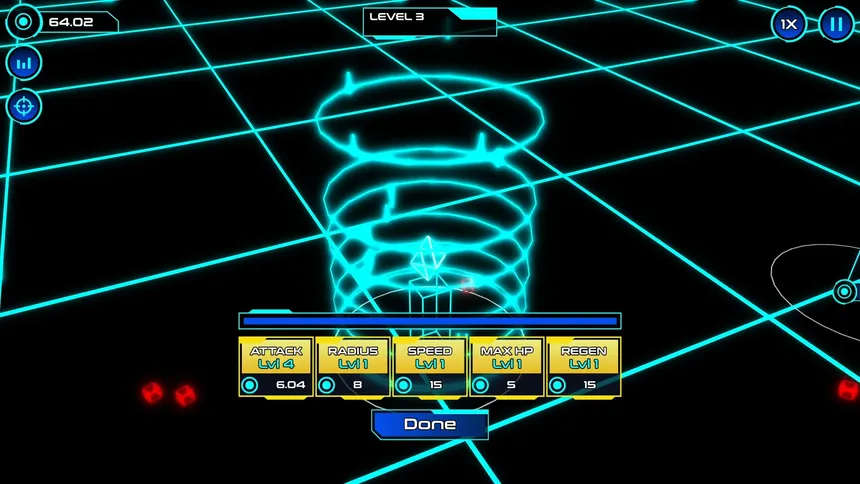 Скриншот 8 к игре Idle Geometry Defense