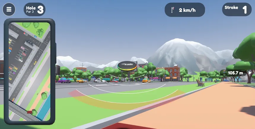 Скриншот 4 к игре Disc Golf City