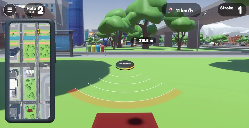 Скриншот 6 к игре Disc Golf City