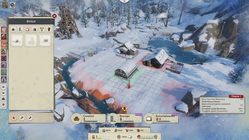 Скриншот 2 к игре Above the Snow Tycoon