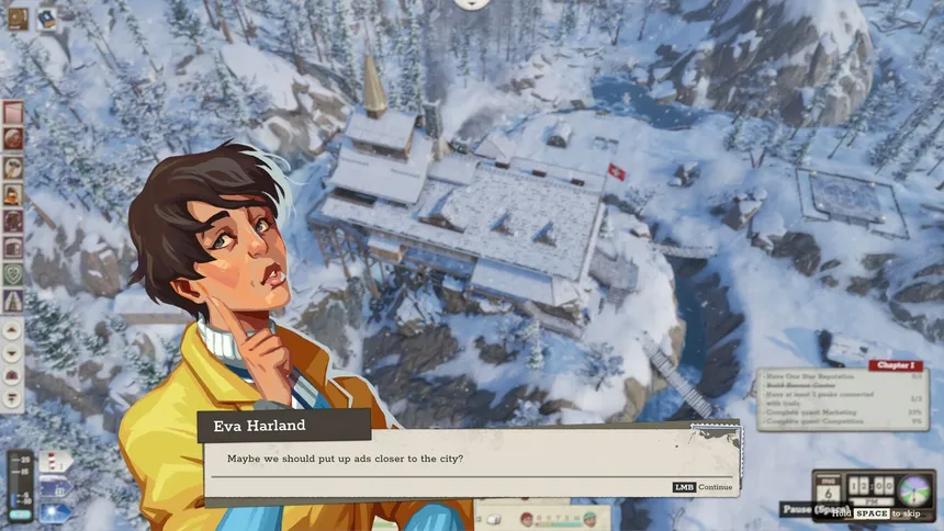 Скриншот 4 к игре Above the Snow Tycoon