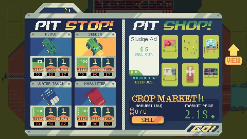 Скриншот 2 к игре Farmula Grain Prix