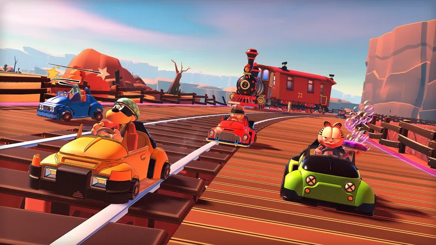Скриншот 4 к игре Garfield Kart 2 - All You Can Drift
