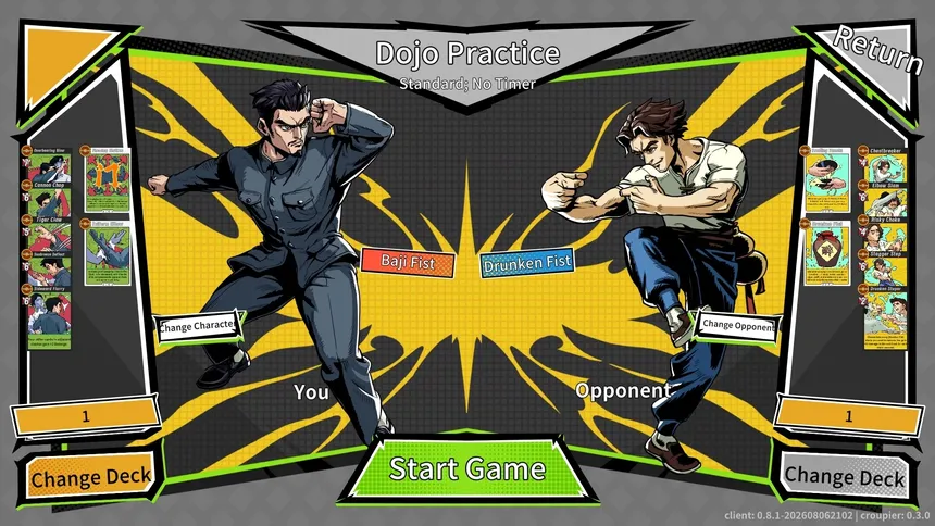 Скриншот 2 к игре Kungfu Card
