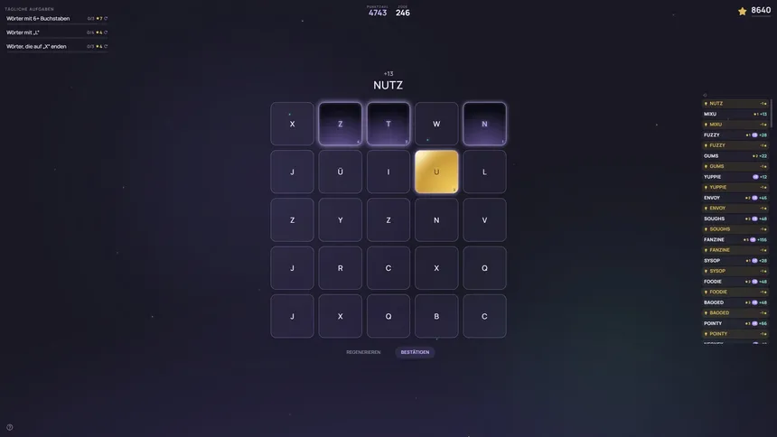 Скриншот 5 к игре Relax Scramble: Endless Word Puzzle