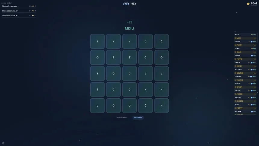 Скриншот 6 к игре Relax Scramble: Endless Word Puzzle