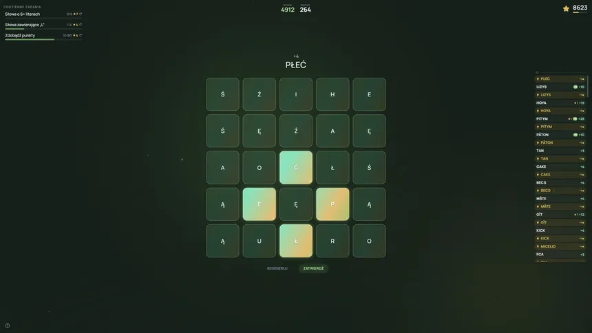 Скриншот 8 к игре Relax Scramble: Endless Word Puzzle