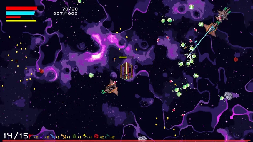 Скриншот 1 к игре Void Miner – Incremental Asteroids Roguelite