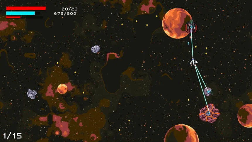 Скриншот 3 к игре Void Miner – Incremental Asteroids Roguelite