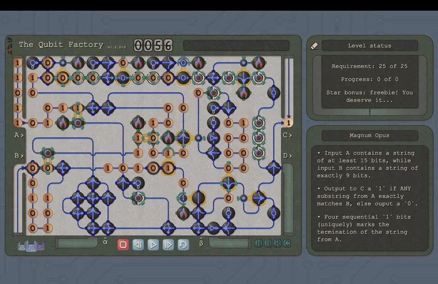 Скриншот 5 к игре The Qubit Factory