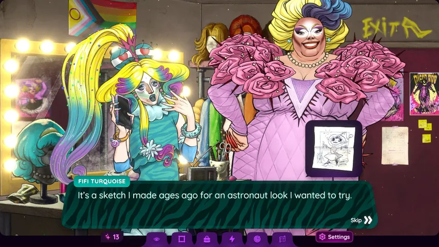Скриншот 1 к игре Killer Eyelashes