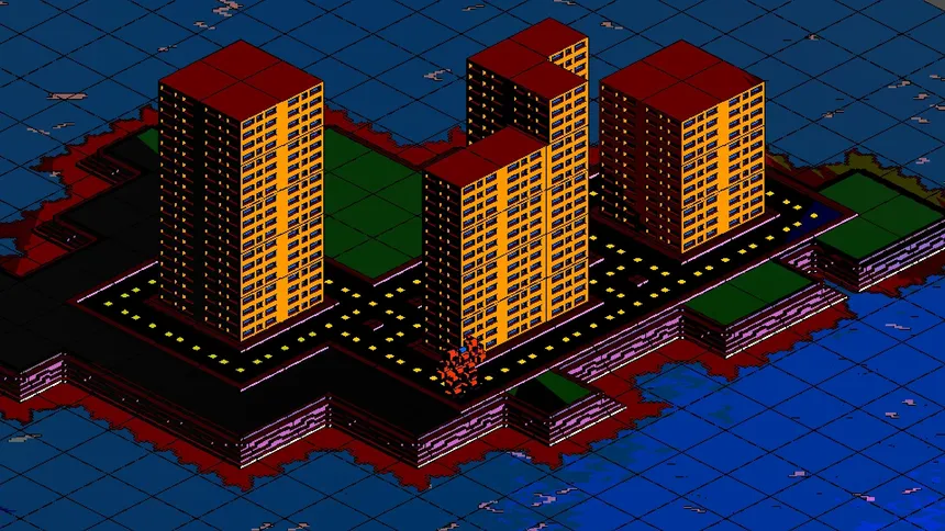 Скриншот 1 к игре Metropolis Gear: Tactical City-Building Action