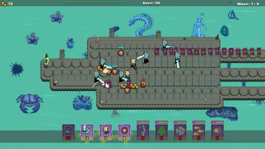 Скриншот 1 к игре The Last Hearth Defense