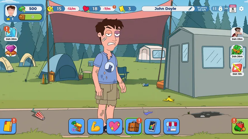 Скриншот 2 к игре Idle Guy: Life Simulator games