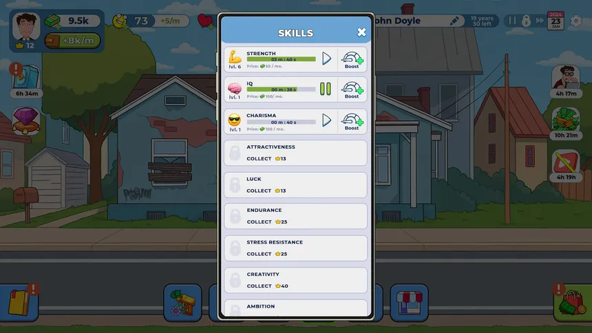 Скриншот 6 к игре Idle Guy: Life Simulator games