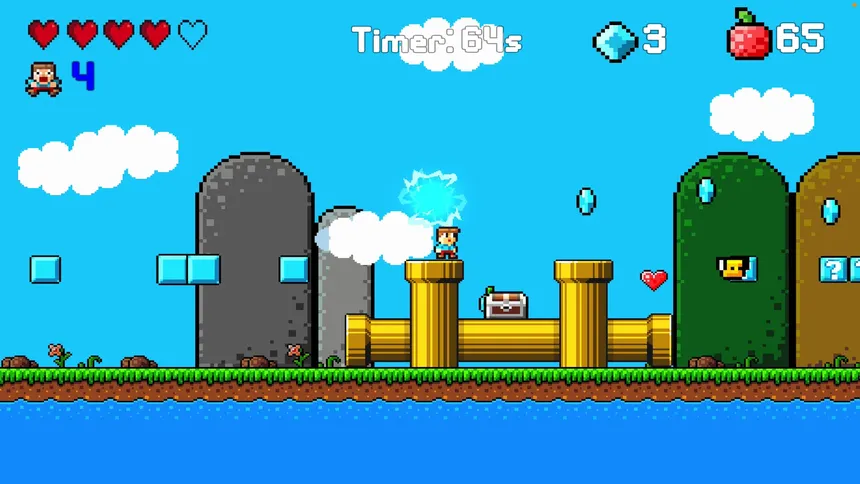 Скриншот 2 к игре Heroic Hop: A New Adventure Begins