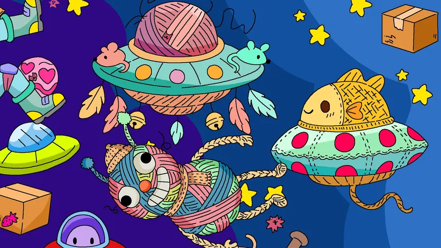 Скриншот 8 к игре Cosmic Cats: Hidden Journey