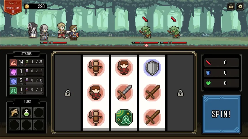 Скриншот 3 к игре Who Trained the Hero? -Spin of Fate-