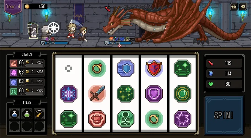 Скриншот 8 к игре Who Trained the Hero? -Spin of Fate-