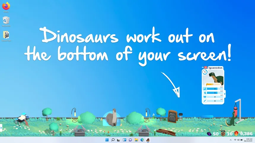 Скриншот 1 к игре Jurassic Gym