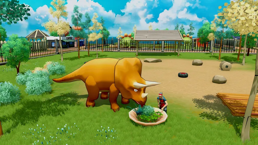 Скриншот 1 к игре Dino Park Manager