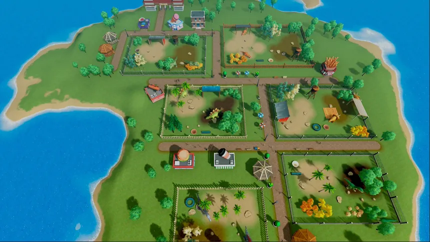 Скриншот 2 к игре Dino Park Manager