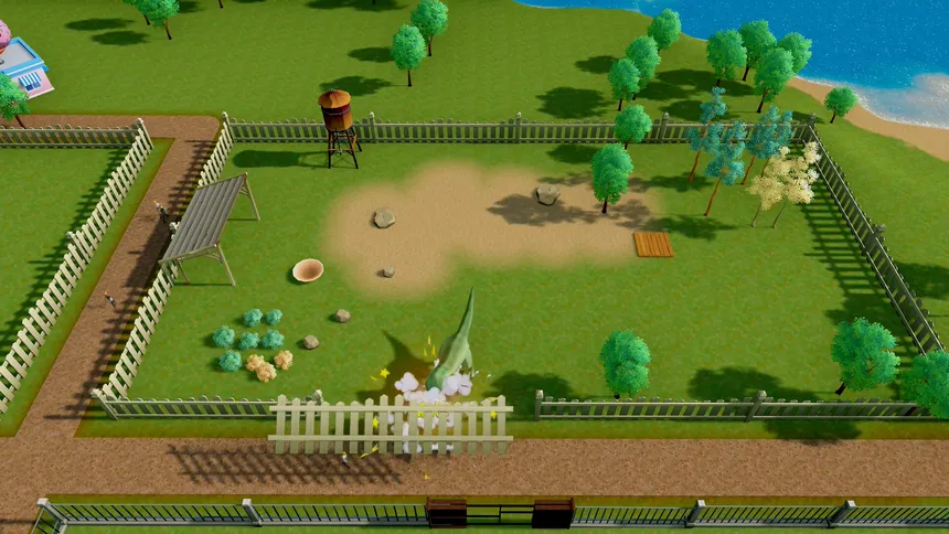 Скриншот 4 к игре Dino Park Manager