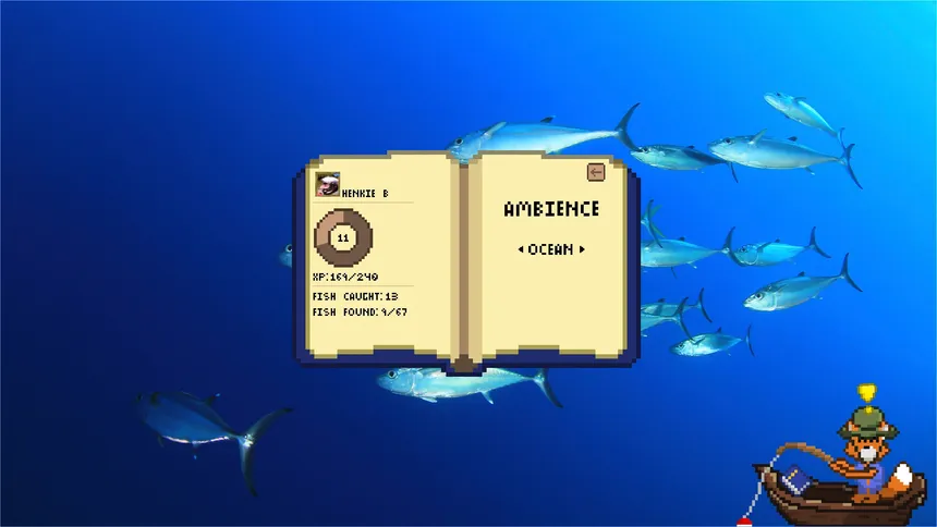 Скриншот 4 к игре My Fishing Desktop