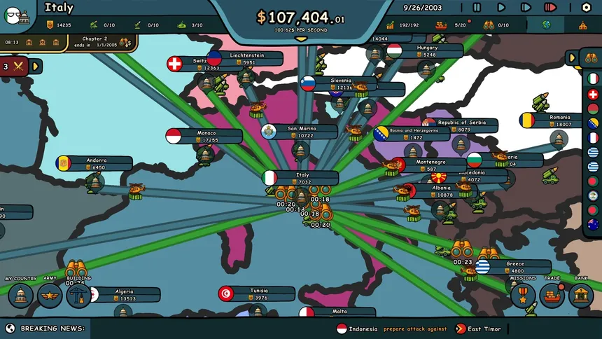 Скриншот 3 к игре Countryballs: Power Protocol