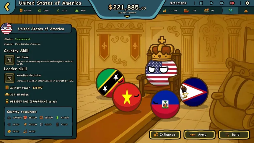 Скриншот 4 к игре Countryballs: Power Protocol