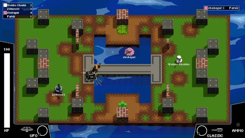Скриншот 1 к игре Silly Tanks
