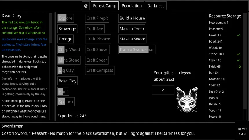Скриншот 2 к игре A Dark Forest