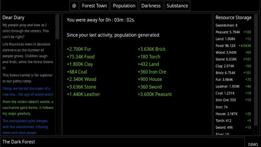 Скриншот 3 к игре A Dark Forest