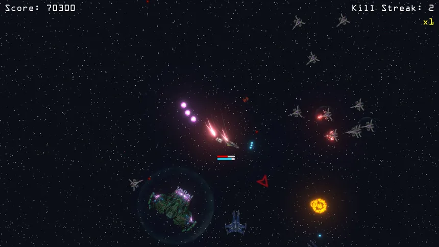 Скриншот 1 к игре Stellar Outcast: Arena