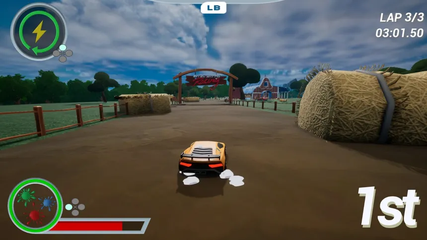 Скриншот 2 к игре Nitro Battle Racing