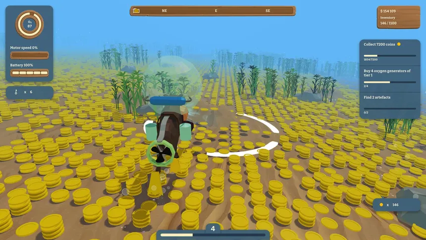 Скриншот 1 к игре Moose Diver