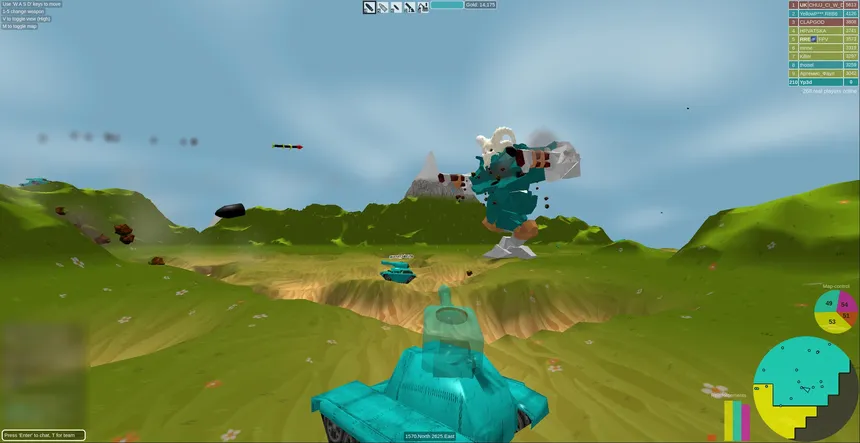 Скриншот 1 к игре Tanks 3D
